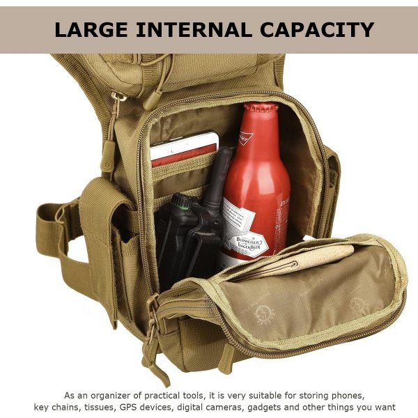 Build-Your-Own Utility Leg Bag for Outdoor & Tactical Use