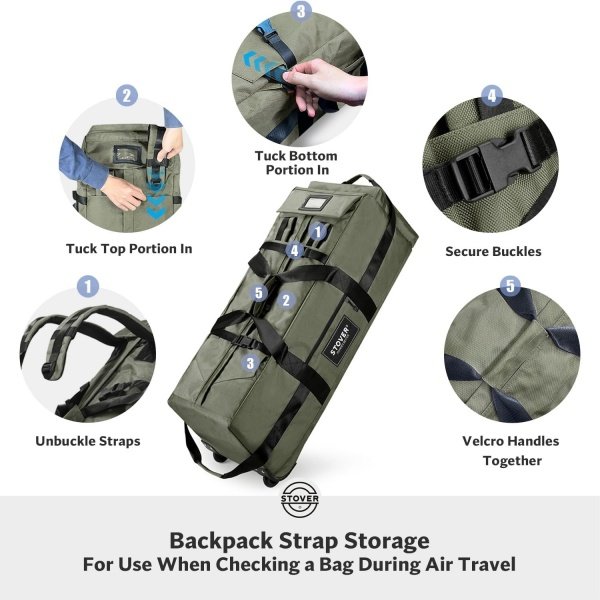 Build-Your-Own X-Large Rolling Duffel for Travel & Adventure