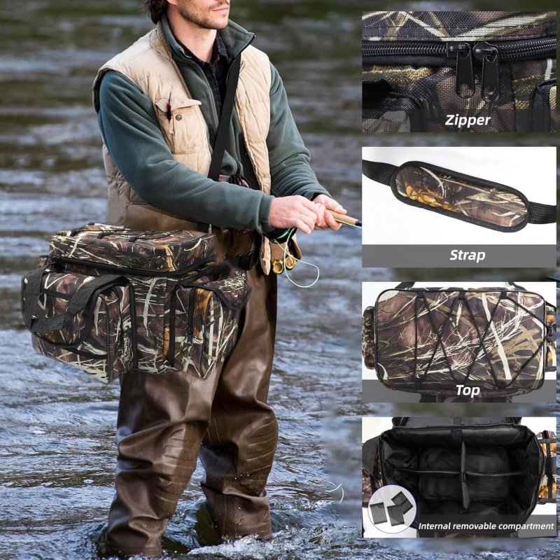 Bulk 600D Offshore Fishing Gear Bag