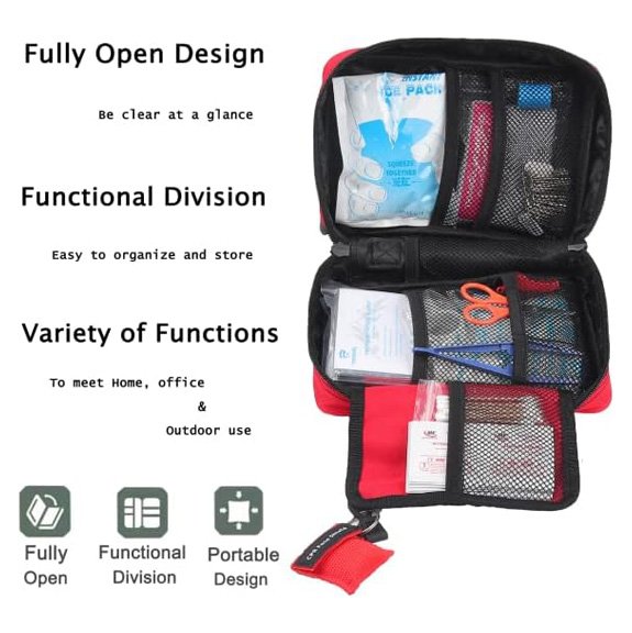 Custom Emergency Medical Bag with Organizer