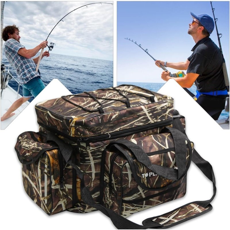 Custom Offshore 600D Fishing Gear Bag