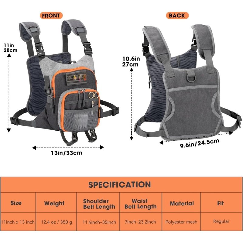 Custom Waterproof Fishing Tackle Chest Pack