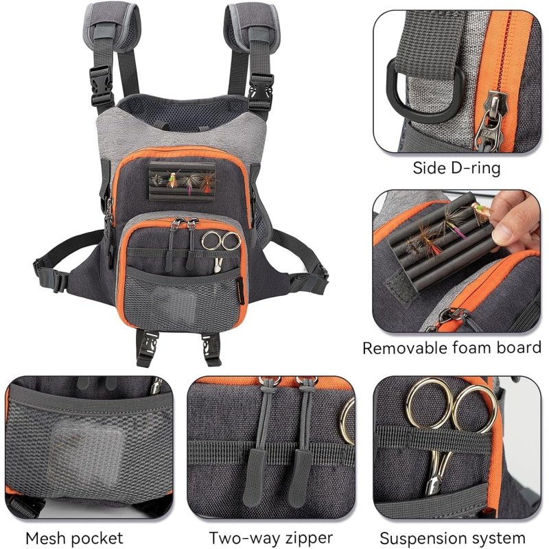 Factory Direct Marine Tackle Chest Pack Bag