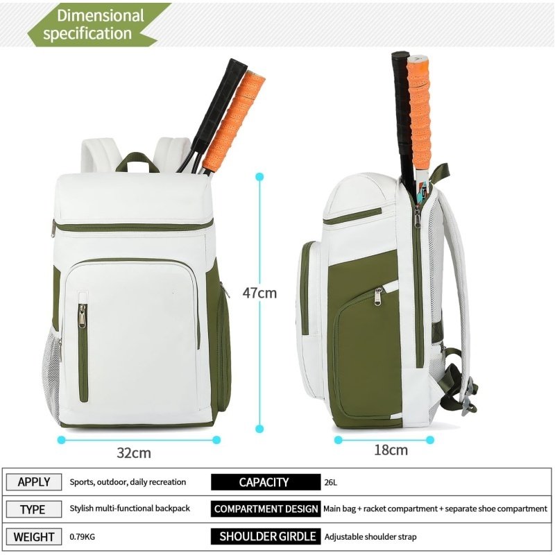 Factory Direct Professional Badminton Sports Backpack (2)