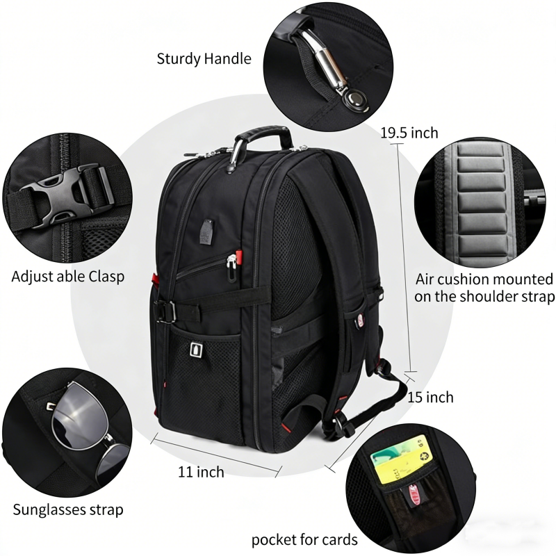 Factory OEM Lockable Business Backpack