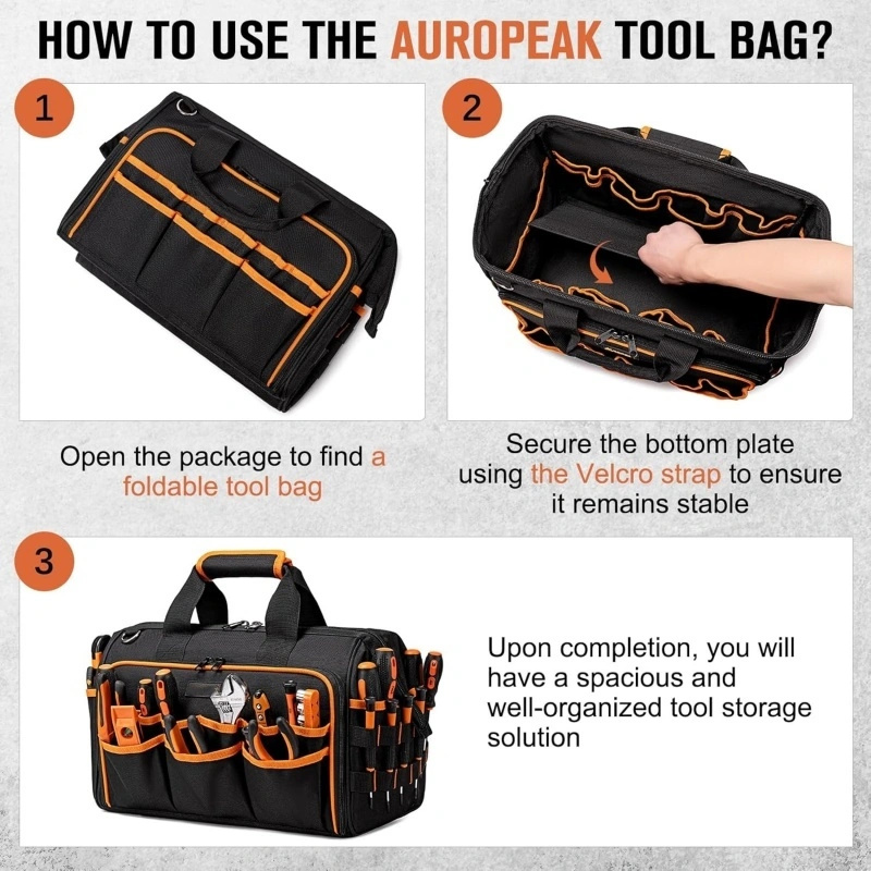 Heavy Duty Tool Tote with Custom Logo (1)