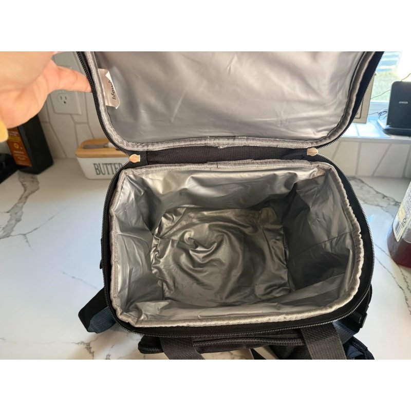 Insulated Two-way zipper Cooler Bag