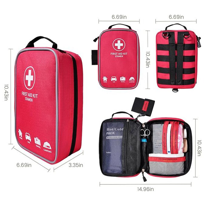 Large Medical Bag Compact Emergency Storage Organizer