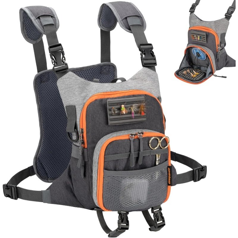 Lightweight Chest Pack Tackle Fishing Bag