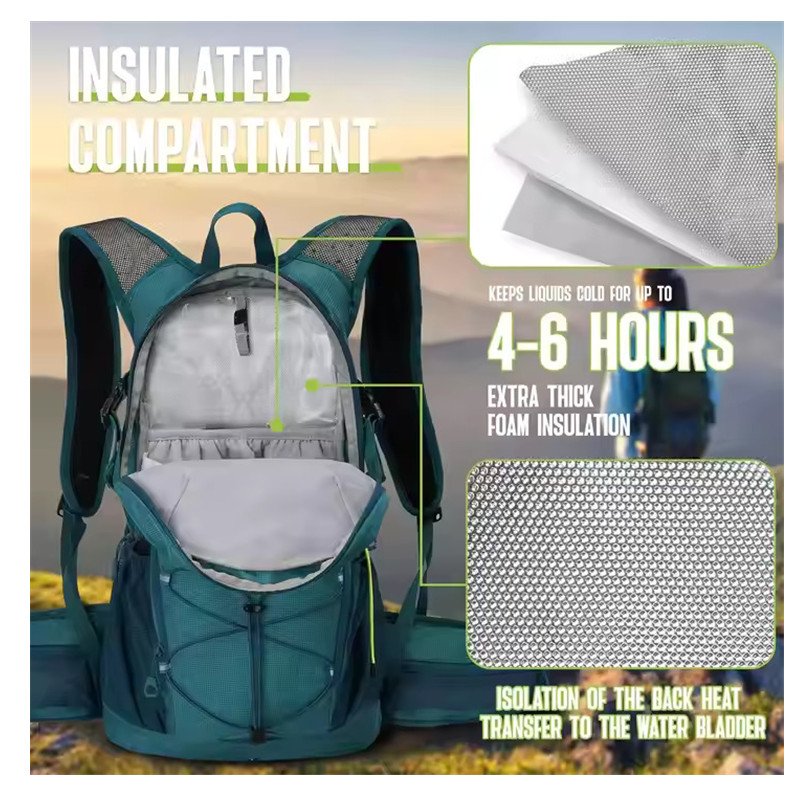 Lightweight Insulated Hydration Cycling Hiking Backpack (1)