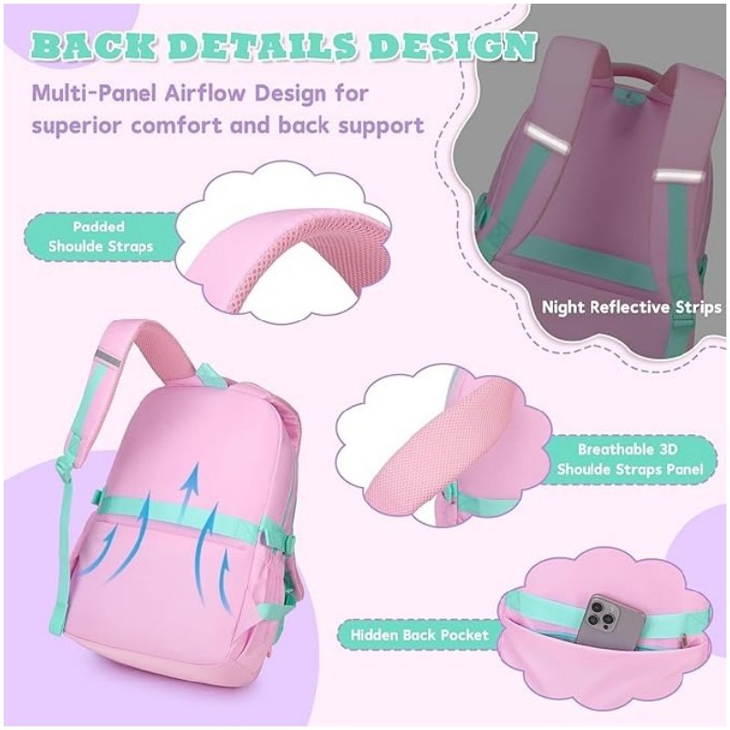 Lightweight comfortable Student Backpack
