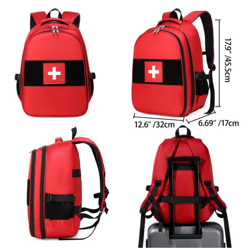 Medical Emergency Response First Aid Kit Backpack (3)