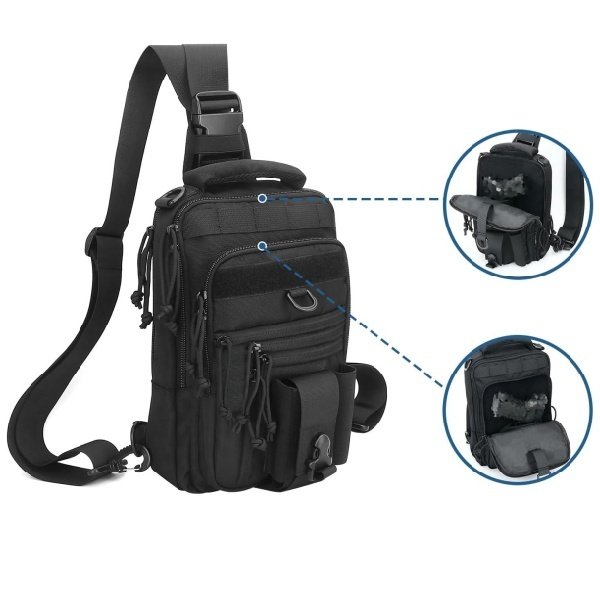 Modular Concealed Carry Bag – Custom-Ready Convertible Backpack