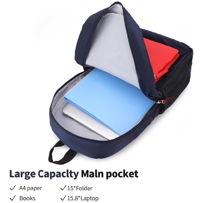 Multifunctional School Backpack Set with Lunch Bag
