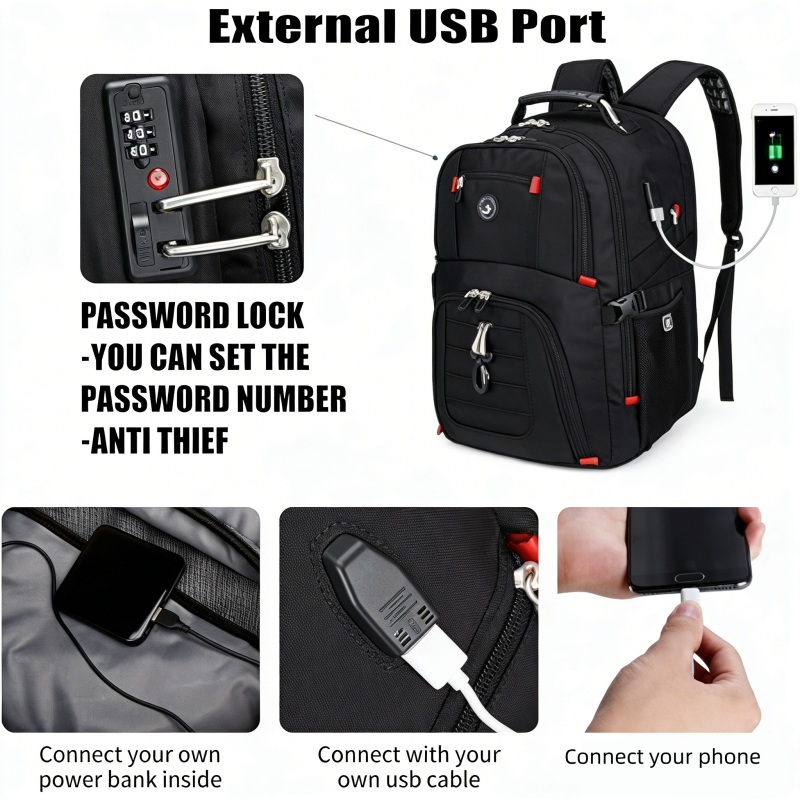 ODM Waterproof Business Travel Backpack