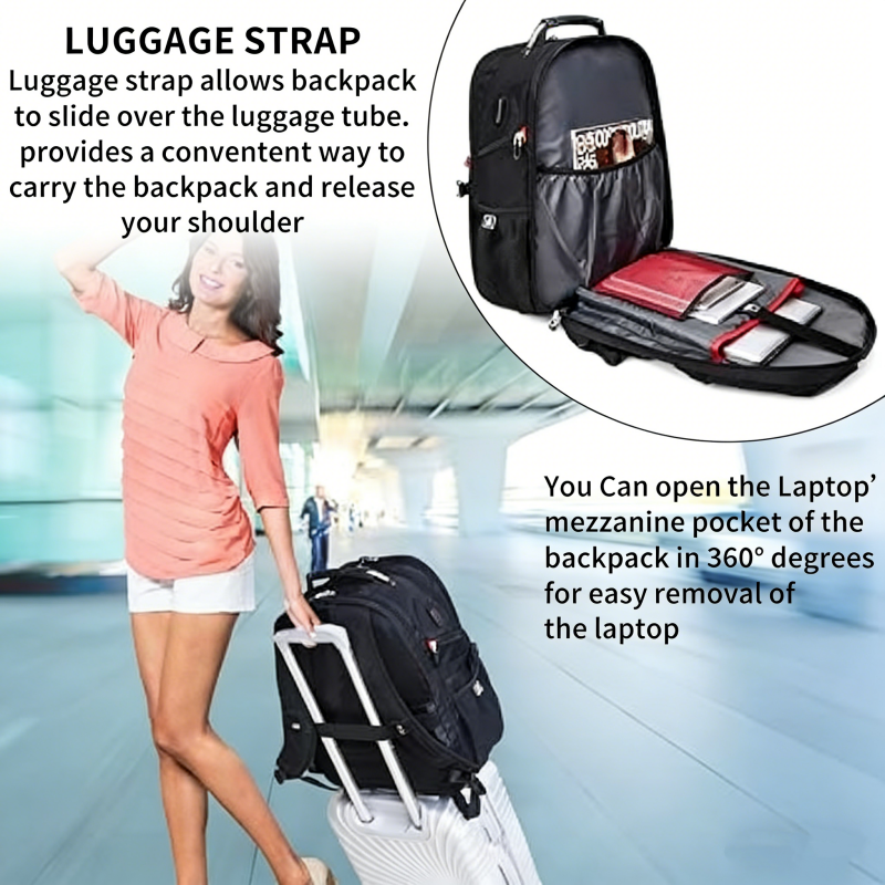 OEM 50L Lockable Business Backpack