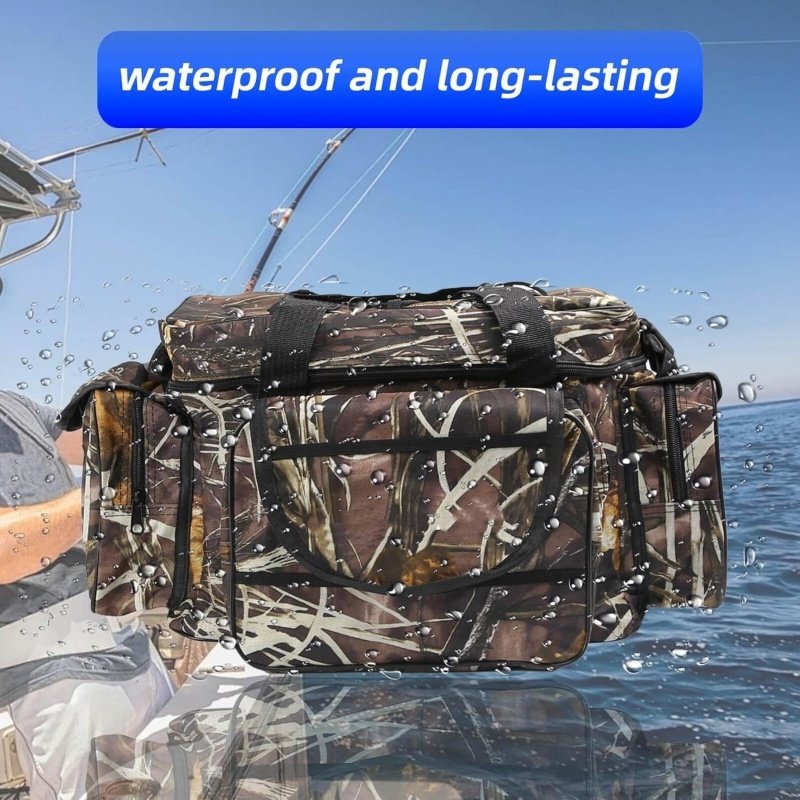 OEM 600D Saltwater Fishing Tackle Bag