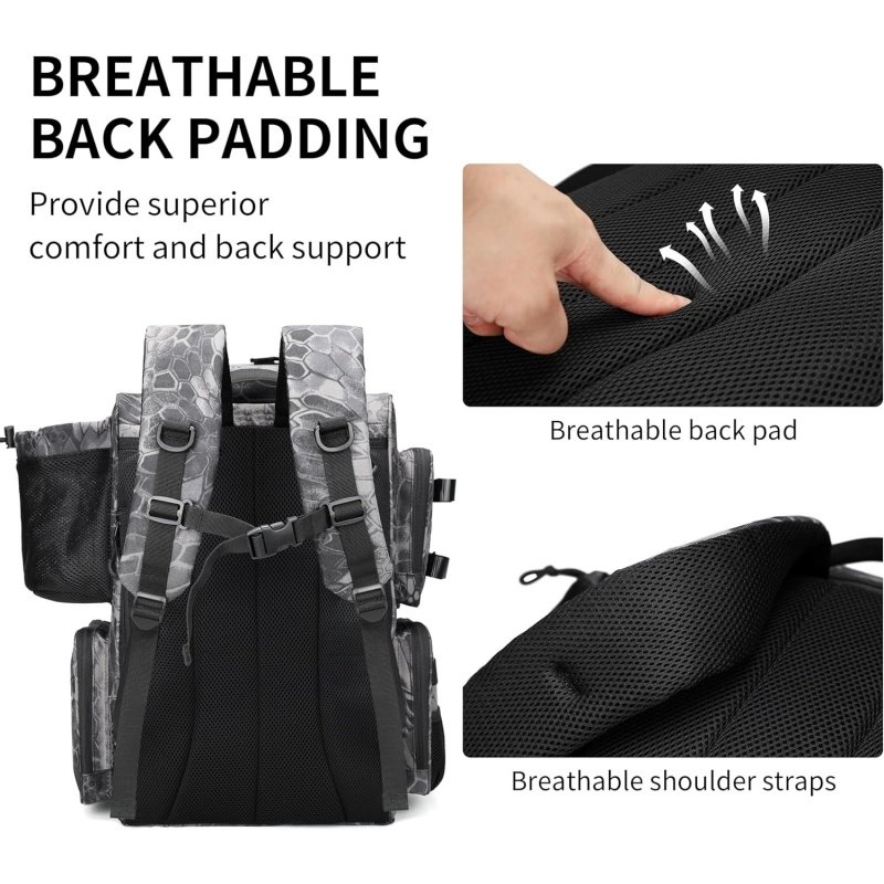 OEM Heavy Duty Offshore Fishing Backpack