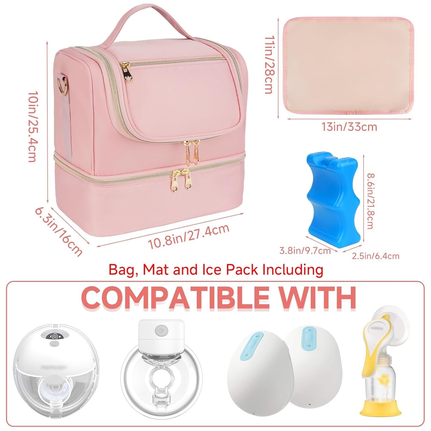 OEM Insulated Breast Pump Bag with Cooler