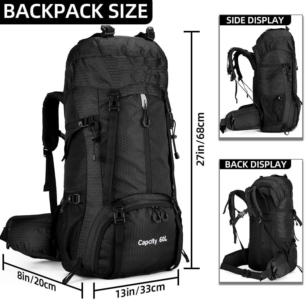 OEM Premium 60L Hiking Backpack