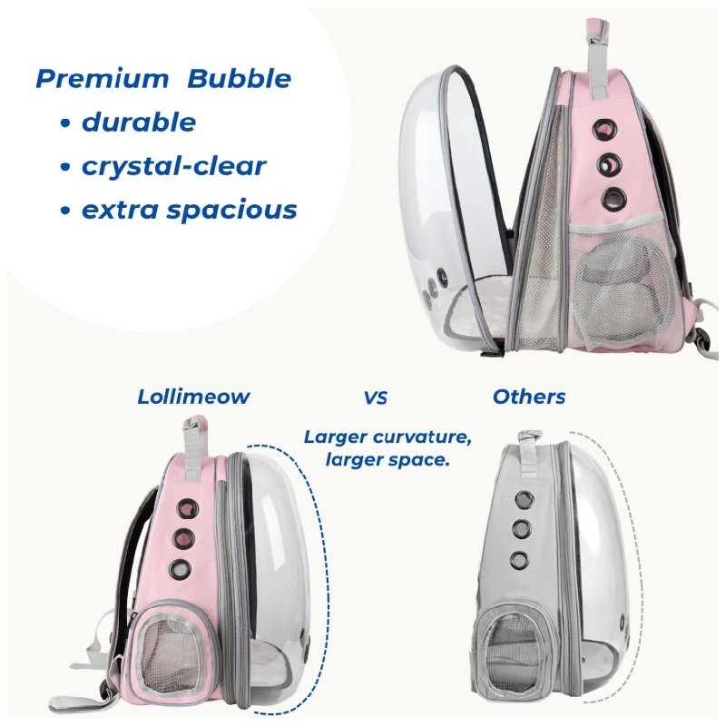 Panoramic Large Capacity Pet Travel Backpack