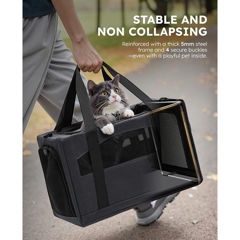Portable multi-functional pet travel bag