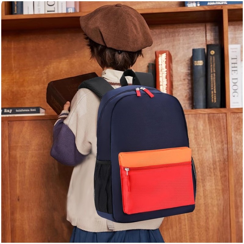 School Backpack Set with Lunch Bag OEM
