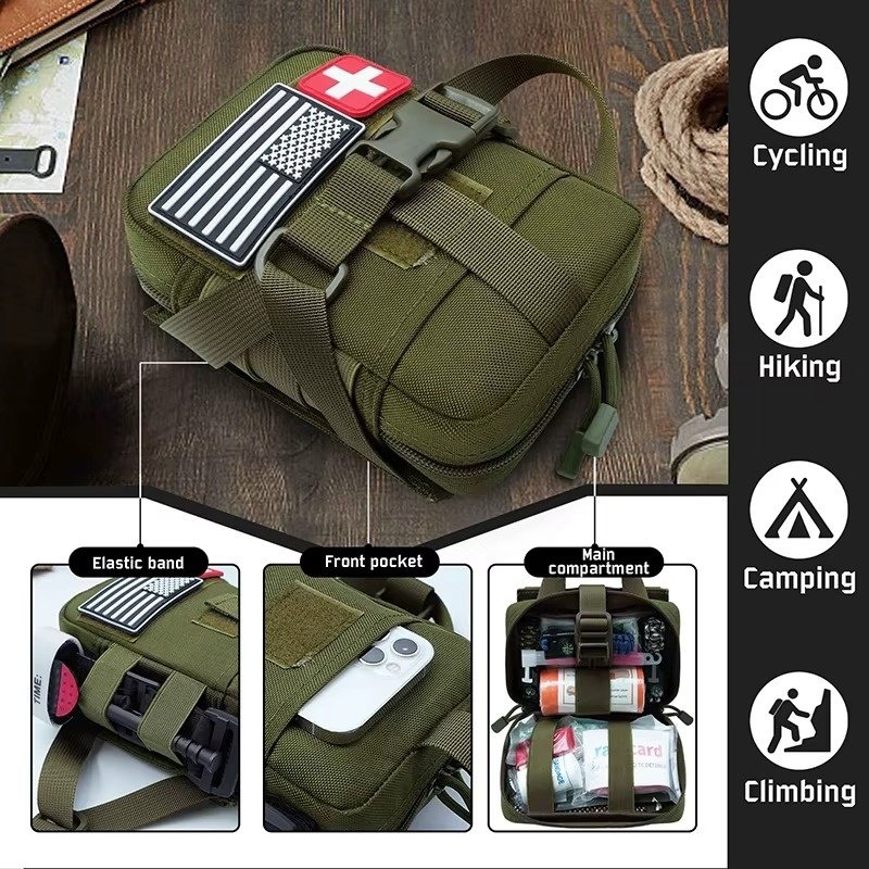 Tactical MOLLE First Aid Pouch