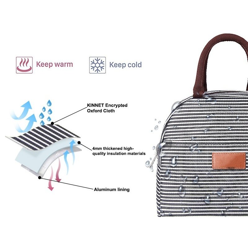 Waterproof Insulated Lunch Bag Lightweight