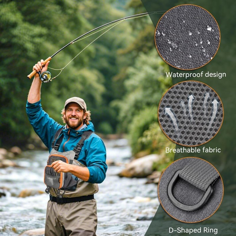 Wholesale Marine Fishing Chest Pack Bag