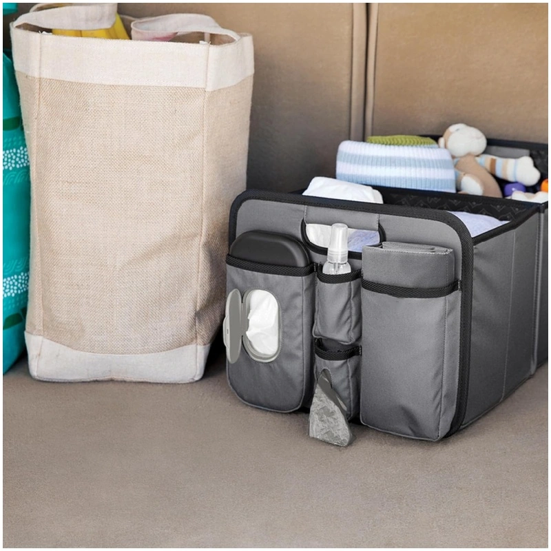 All‑in‑One Trunk Tote with Changing Mat and Dispenser (1)