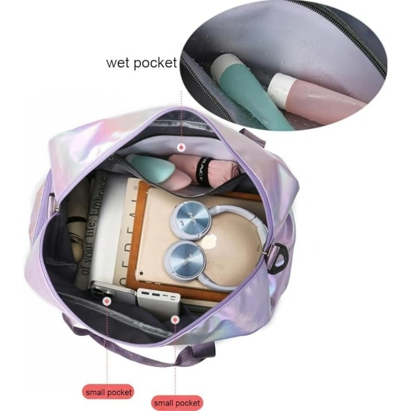 Customizable Weekend Bag with Shoe Pocket (1)