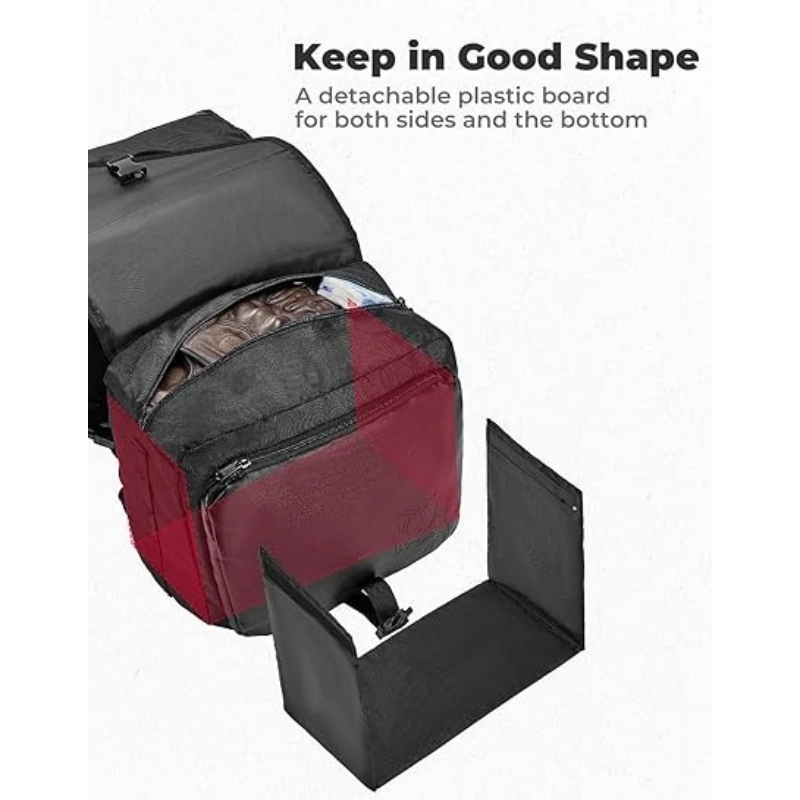 Detachable Motorcycle Saddlebags with Plastic Boards (1)
