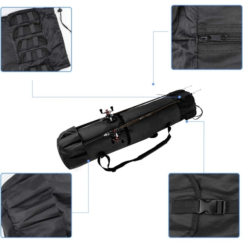 Factory Custom Canvas Fishing Storage Bag (1) (1)