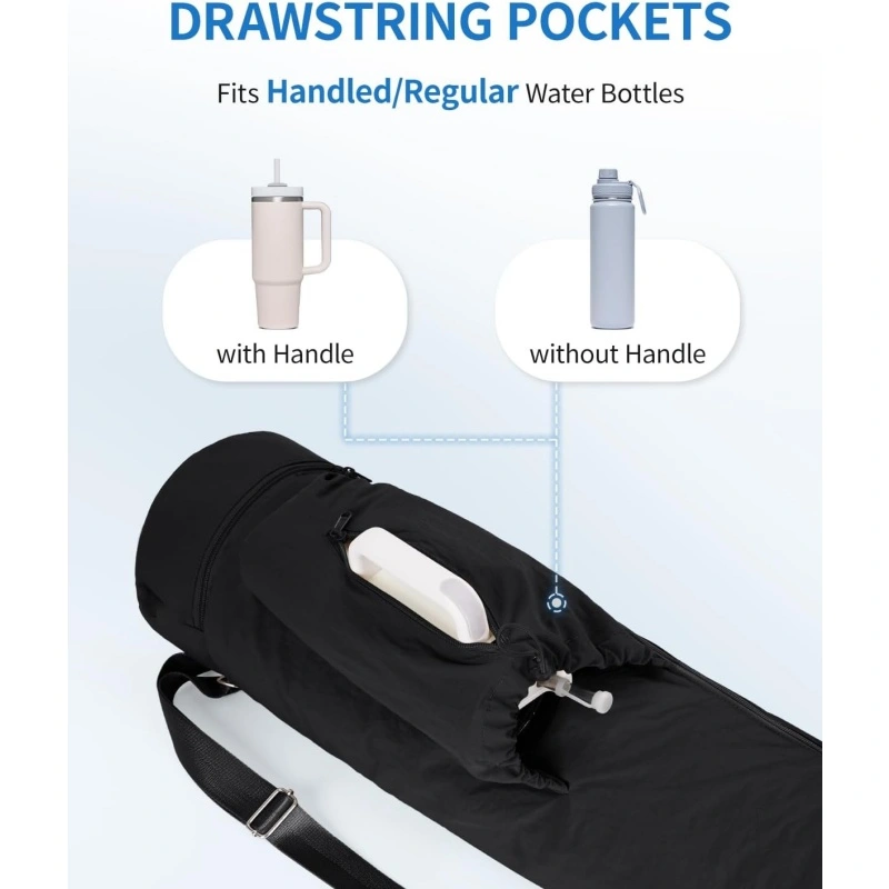 Factory Full Zip Yoga Mat Bag with Pockets (1)
