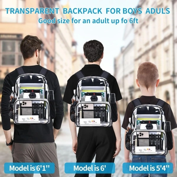 Heavy Duty Transparent TPU Backpack (1)