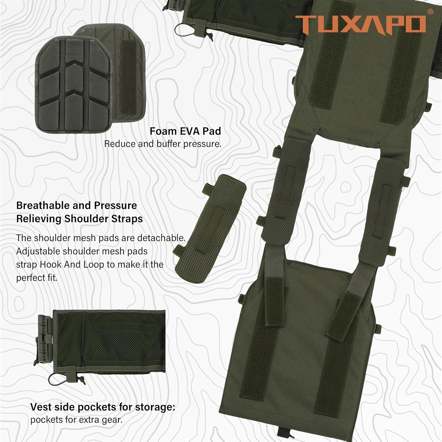 Hunting Tactical Vest with Mag Pouch (1)