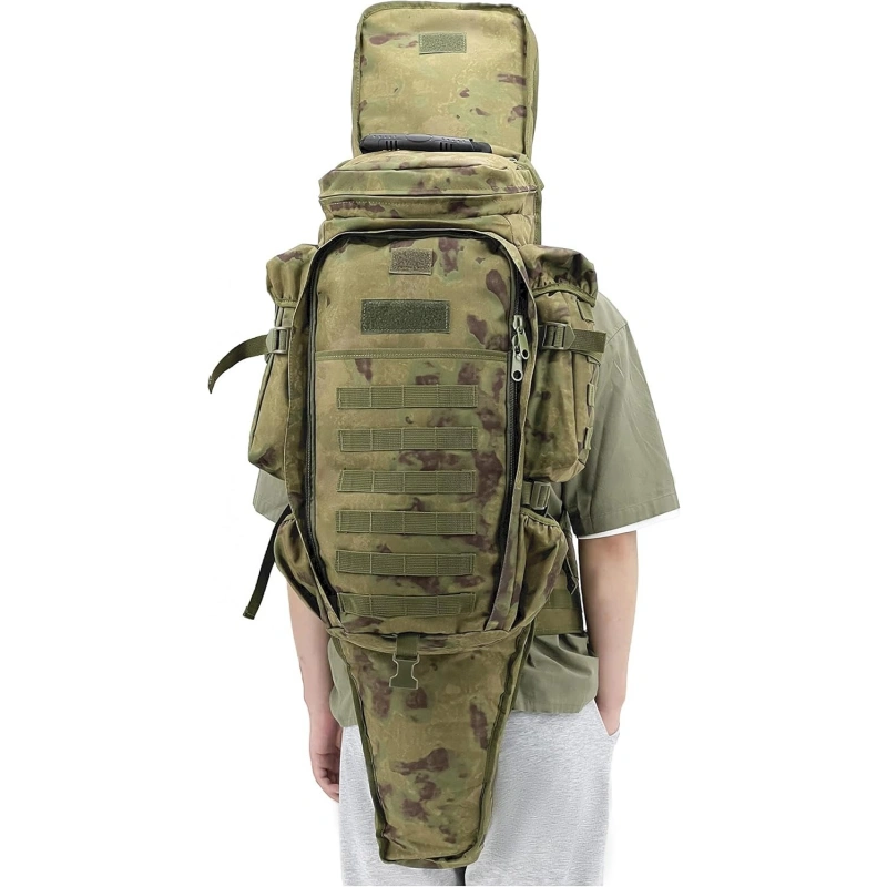 MOLLE Rifle Pack with Padded Straps and Roll-Top Expansion
