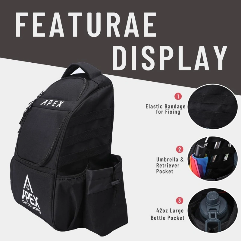 ODM Lightweight Course Backpack for Disc Golfers (1)