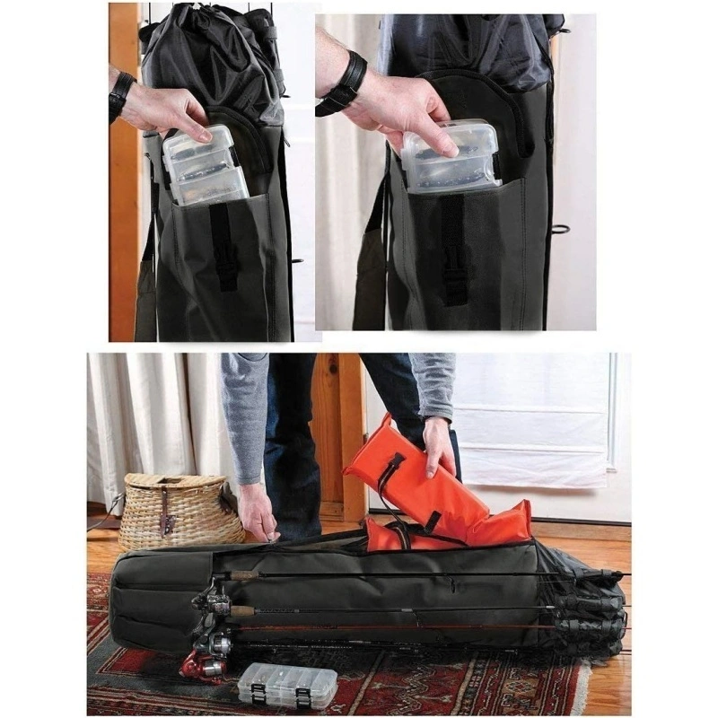 OEM Outdoor Canvas Fishing Organizer Bag (1) (1)