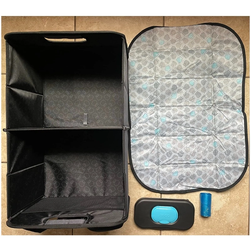 OEM Stays Put Organizer That Doubles as Diaper Station (1)