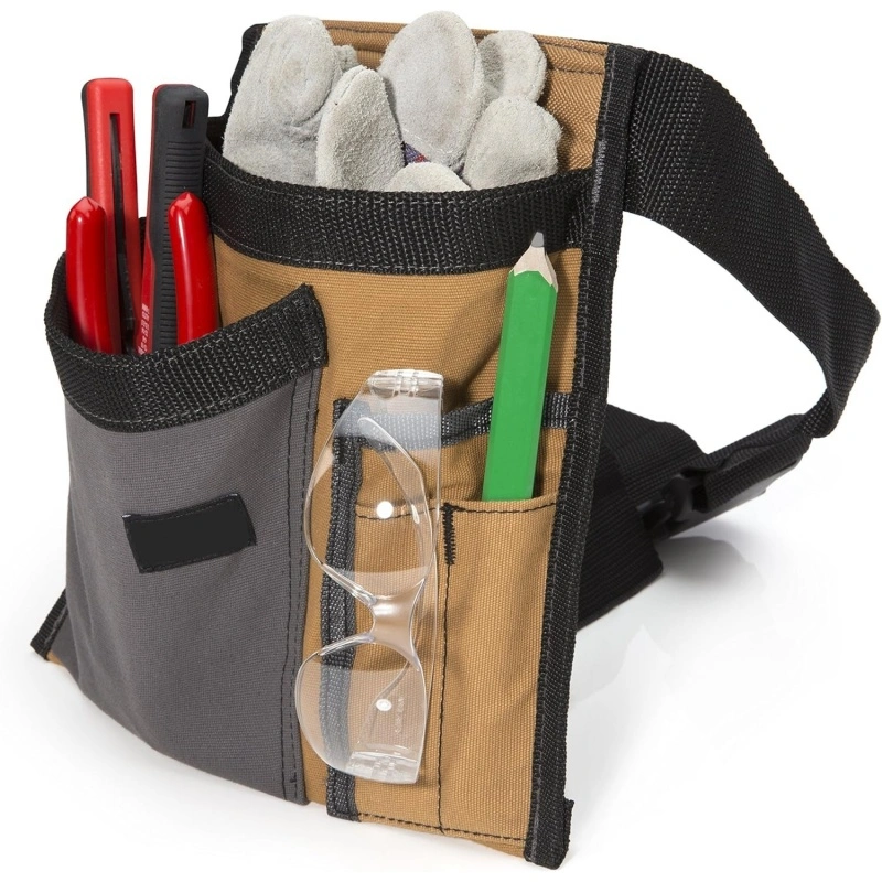 Use a single-sided tool waist pack. (1)