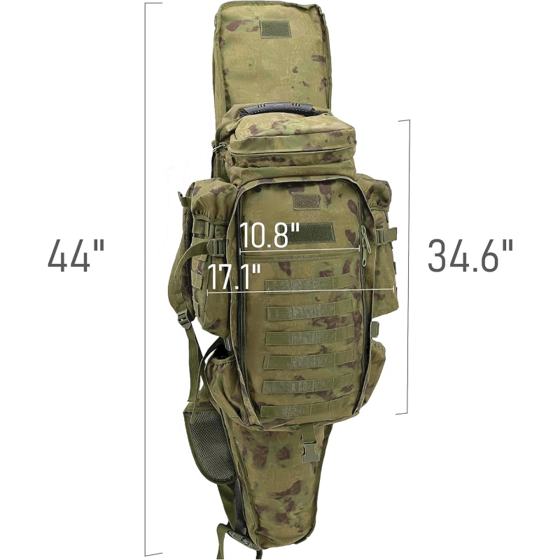 Wholesale Abrasion-Resistant Expandable Rifle Bag for Multi-Day Treks