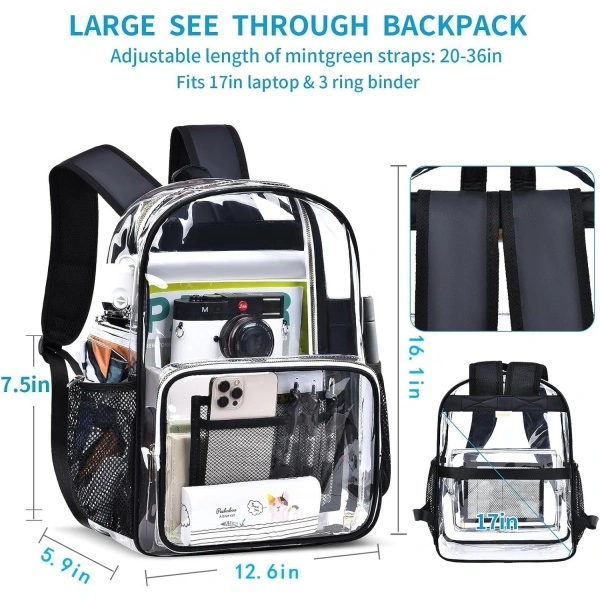 Wholesale See Through TPU Backpack (1)