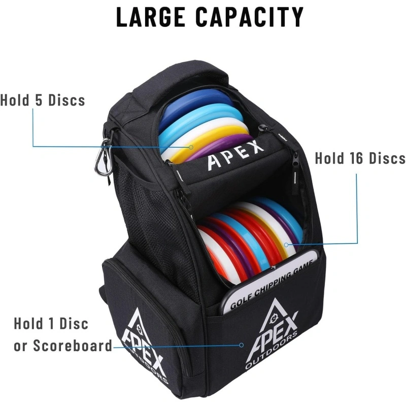 customized CDisc Golf Backpack with Multiple Disc Slots (1)