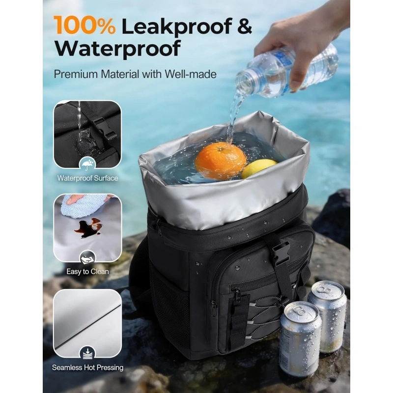 100% Leakproof & Waterproof