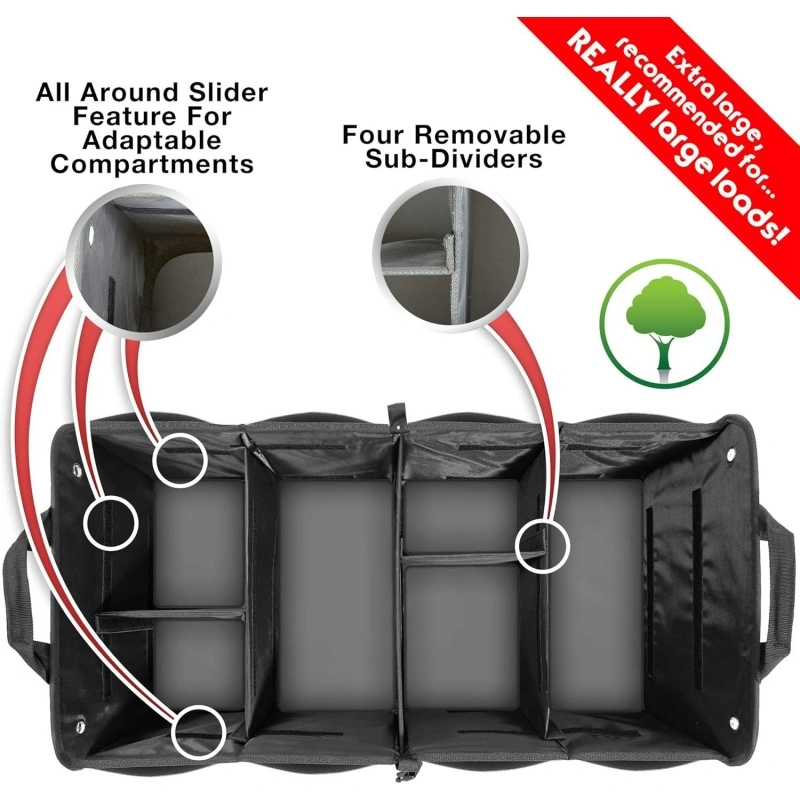 6 Compartment Waterproof Cargo Organizer for Car