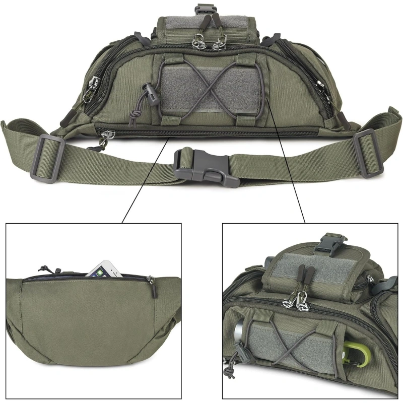 Durable Moto Waist Bag Factory Waterproof Design