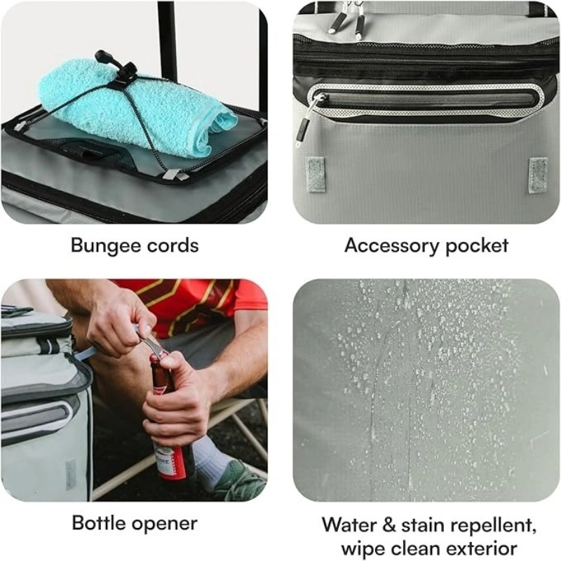 Durable Soft Cooler with Removable AT Cart ODM (1)