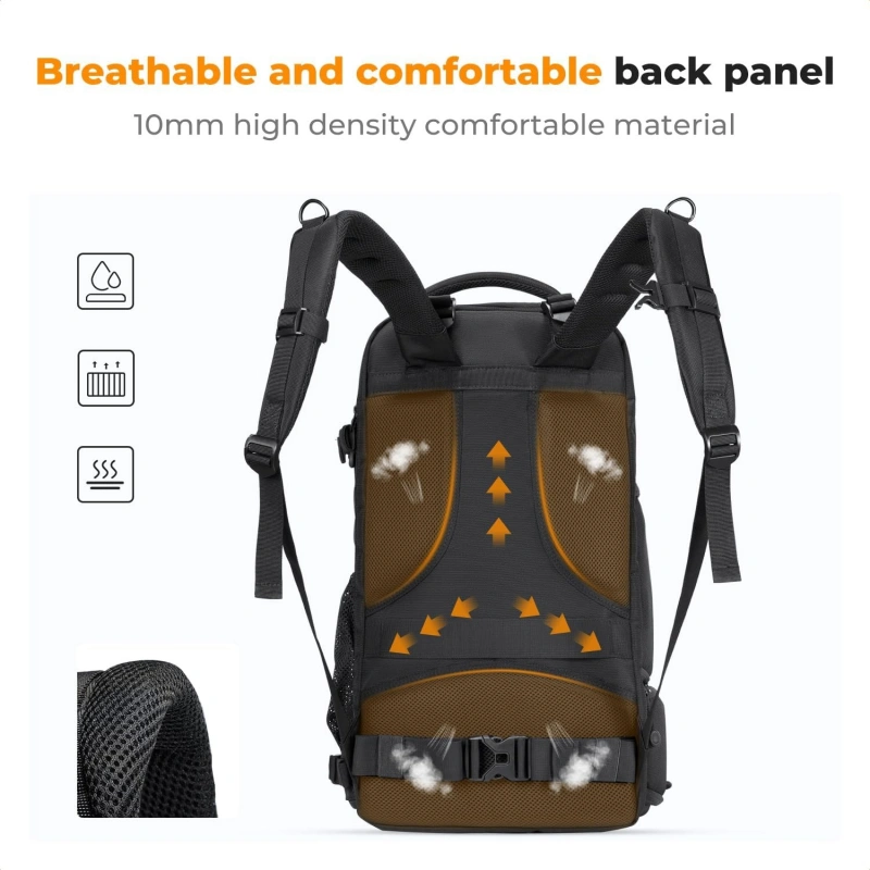 Factory Big Capacity Camera Laptop Backpack (1)